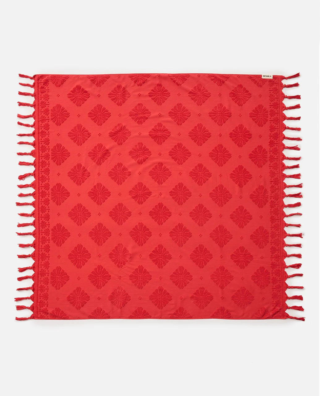 Rip Curl Jacquard Jumbo Towel - Red