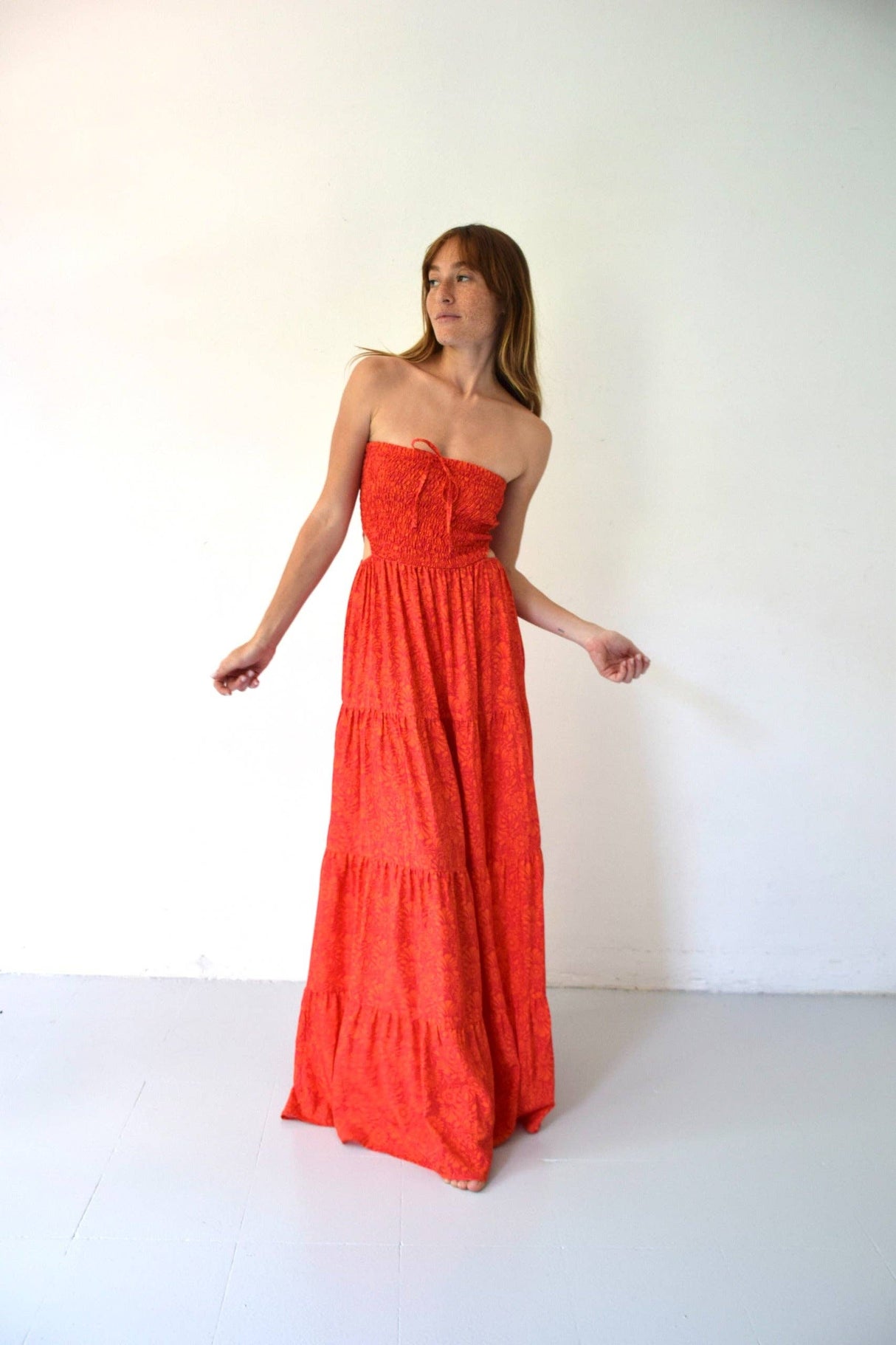 MindTraveler Casiopea Dress - Orange