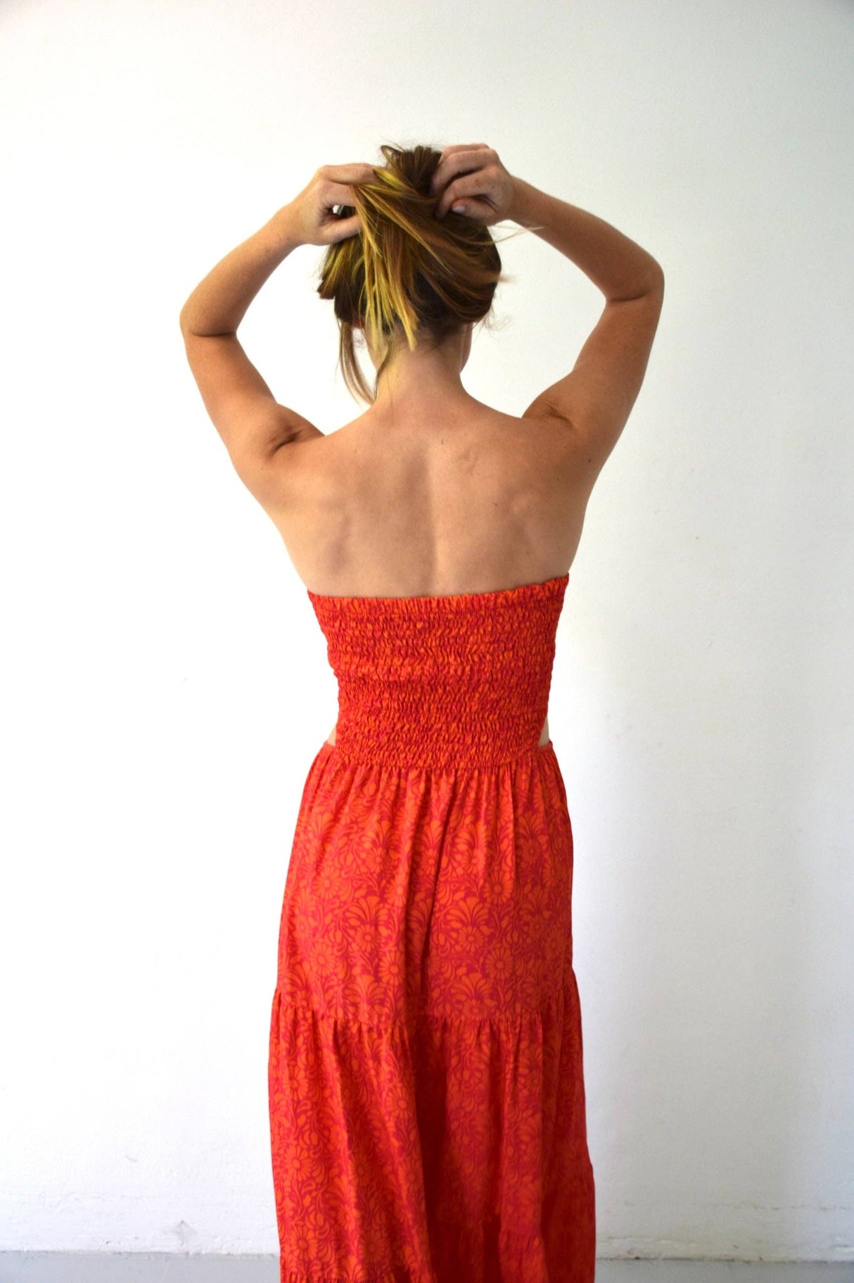 MindTraveler Casiopea Dress - Orange