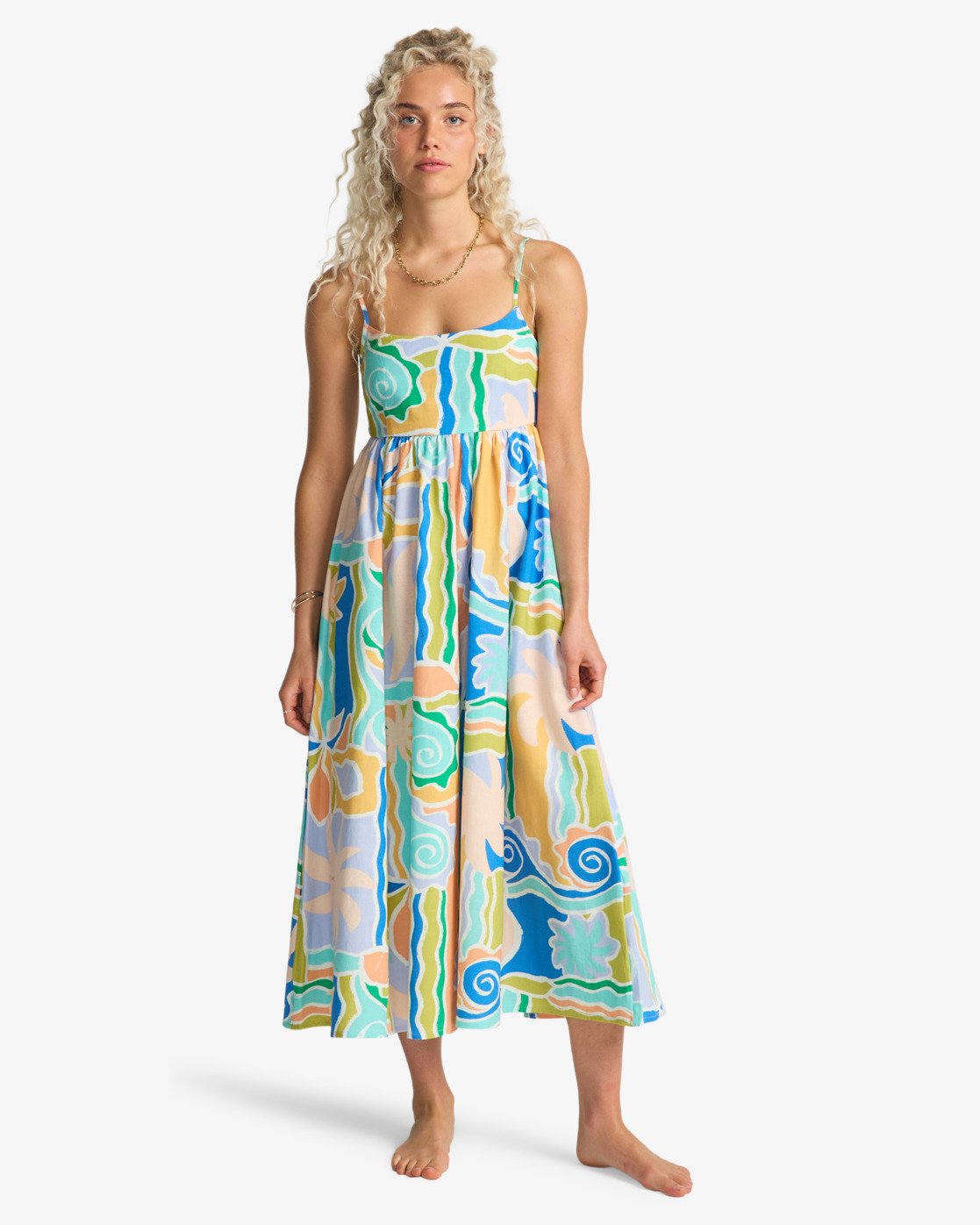 Billabong Island Life Midi Dress - Blue