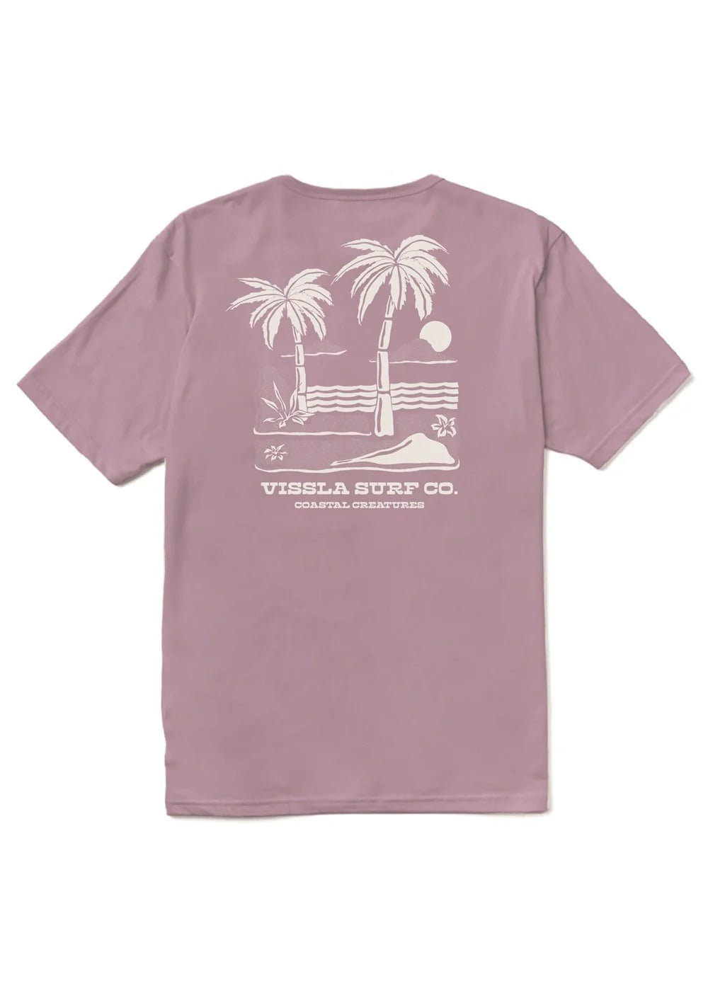 Vissla Creatures Organic Tee - Plum