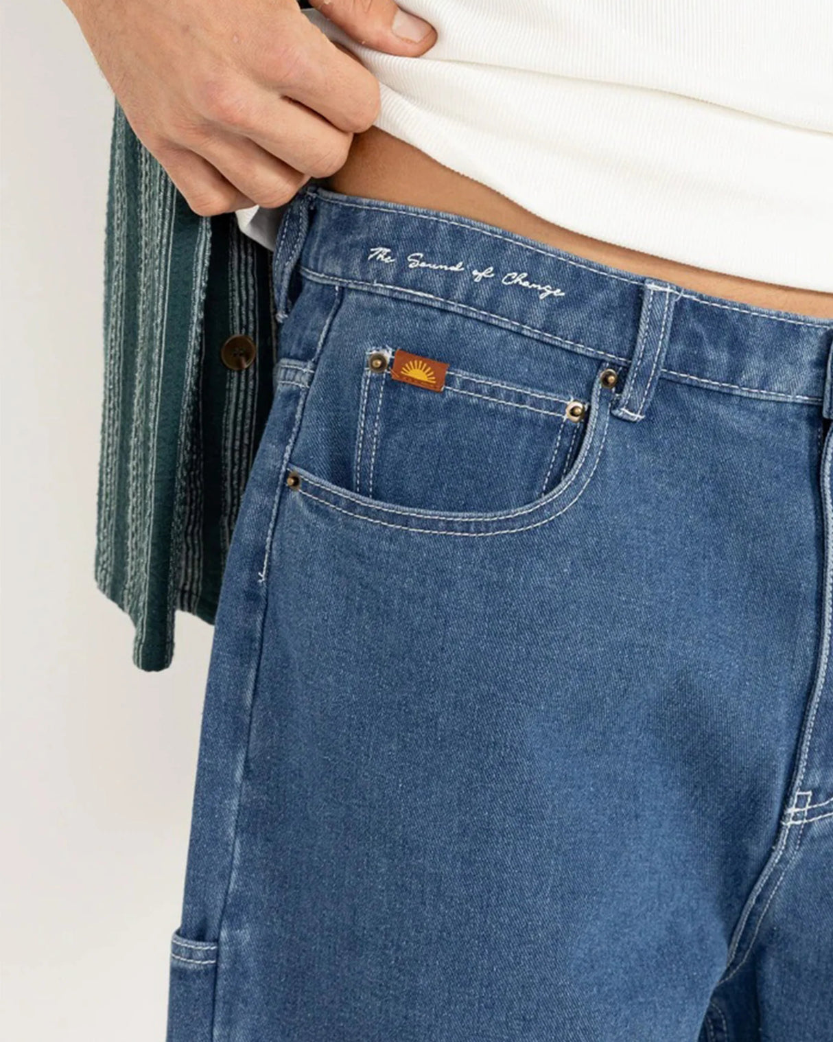 Rhythm Toby Denim Short - Dark Blue Wash
