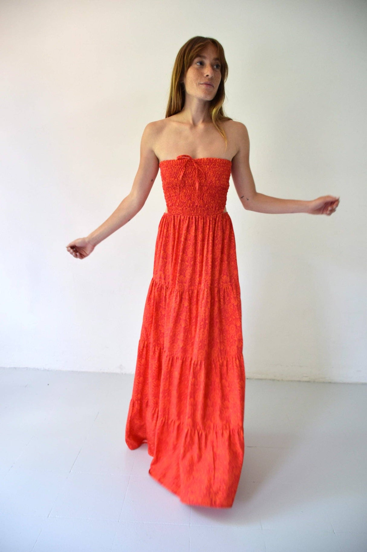 MindTraveler Casiopea Dress - Orange