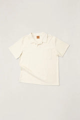 Rhythm Vintage Terry Polo T-Shirt - Natural