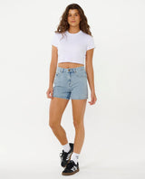 Rip Curl Tabby Denim Short - Vintage Blue
