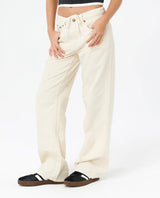 Rip Curl Aggie Relaxed Jeans - Bone