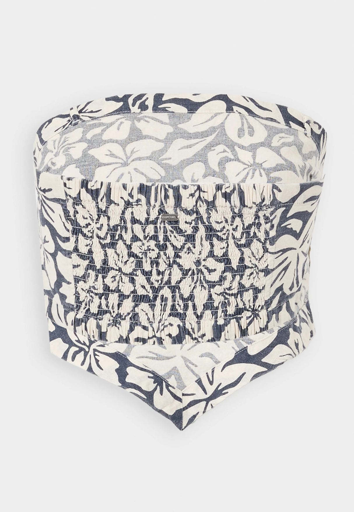 Rip Curl Las Dalias Scarf Bandeau Top - Navy
