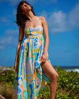 Billabong Island Life Midi Dress - Blue