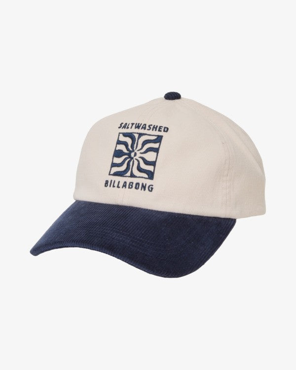 Billabong Salt Washed Dad Corduroy Cap – Ink Blue
