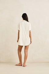 Rhythm Classic Shirt Dress - Oat