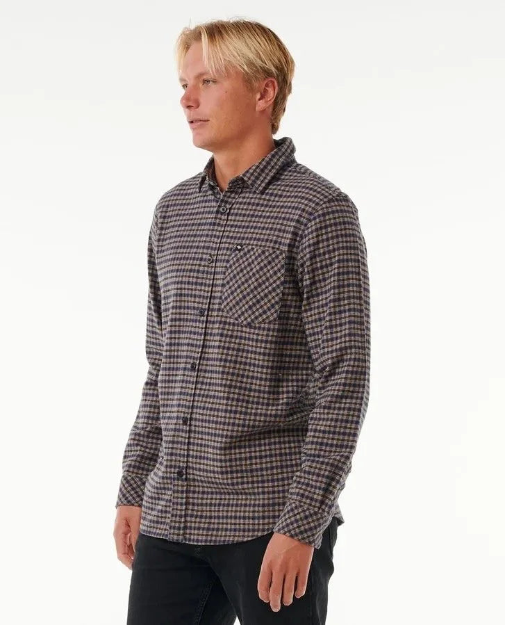 Rip Curl Classic Surf Checked Shirt - Purple