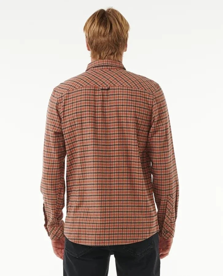 Rip Curl Classic Surf Checked Shirt - Terracota