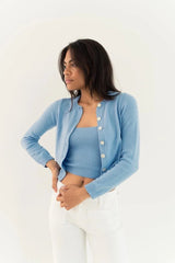 Cardigan Ines - Azul