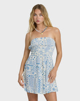 Billabong In The Sky Mini Dress - White Cap