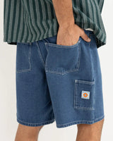 Rhythm Toby Denim Short - Dark Blue Wash