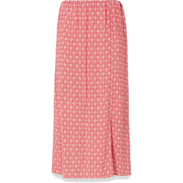 rip curl cala mayor midi skirt on a white background