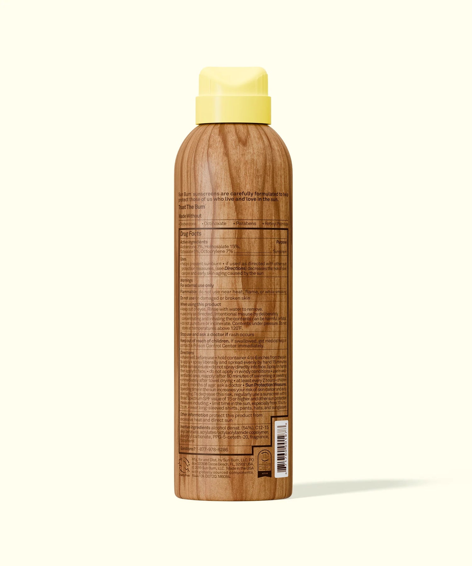Sun Bum Original SPF 50 Sunscreen Spray - 200ml
