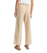 rhythm fatigue wide-leg pants worn by a woman on a white background