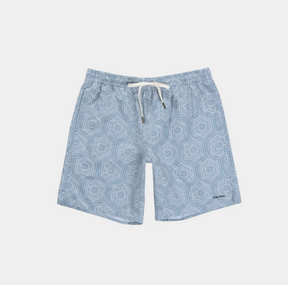 rhythm gleam swim shorts on a white background