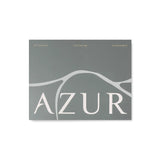Gray box with 'AZUR' branding on a white background