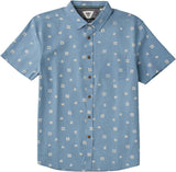 Vissla Ecology Marks SS Shirt - Faded Denim