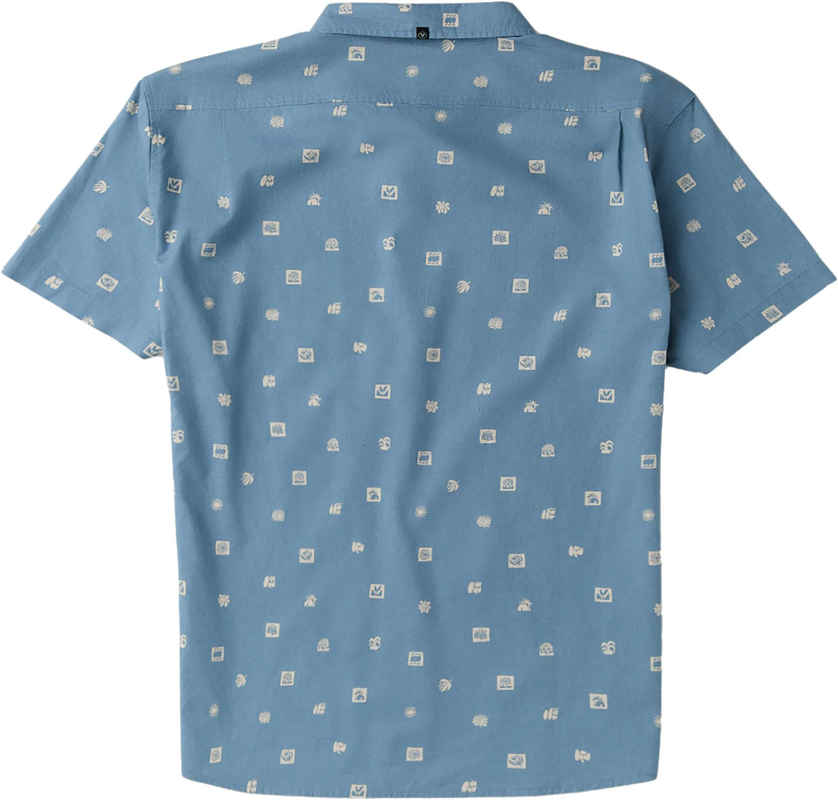 Vissla Ecology Marks SS Shirt - Faded Denim