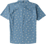 Vissla Ecology Marks SS Shirt - Faded Denim