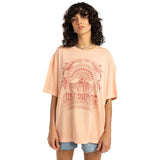 Billabong Beach Classics Oversized T-Shirt - Peach