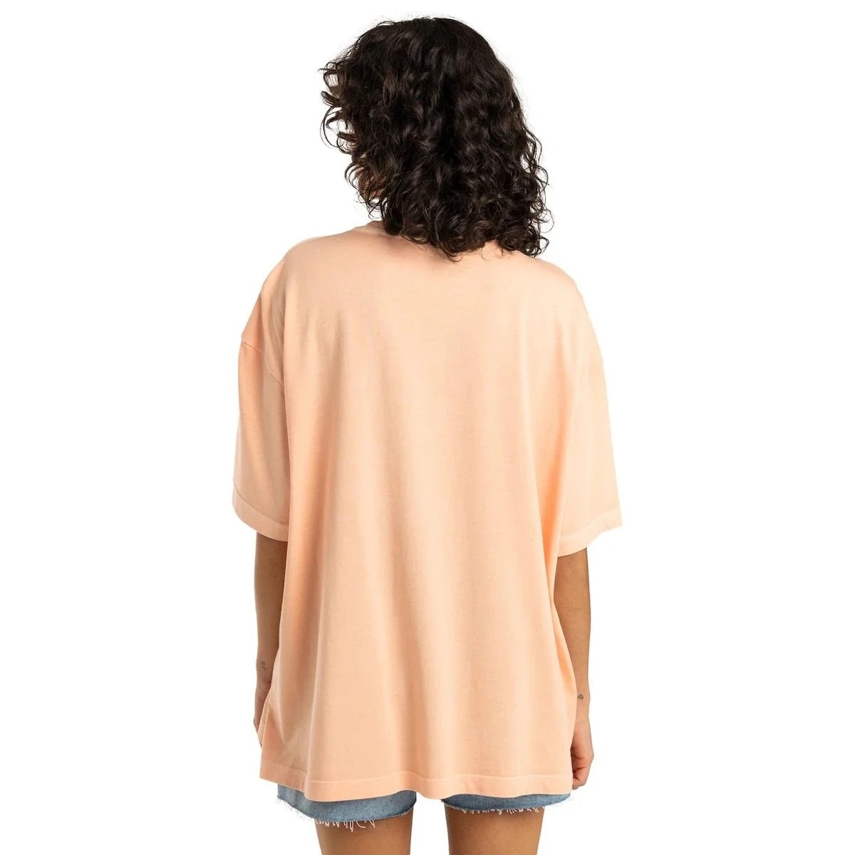 Billabong Beach Classics Oversized T-Shirt - Peach