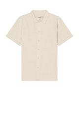 Rhythm Classic Linen Shirt - Sand