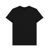 Black Printed T-shirt Front