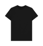 Black Printed T-shirt Front