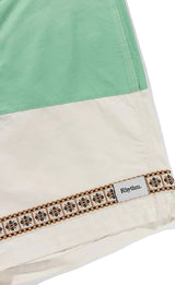 Rhythm Heritage Splice Trim Trunk - Sea Green