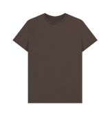 Chocolate Printed T-shirt Front