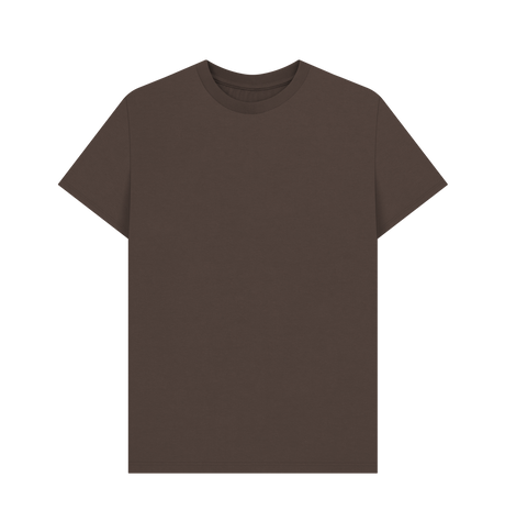 Chocolate Printed T-shirt Front