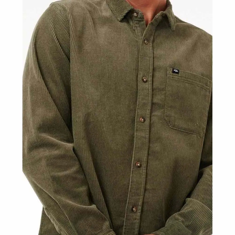 Rip Curl Classic Surf Cord Shirt - Olive