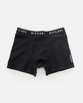rip curl vaporcool underwear in black on a white background