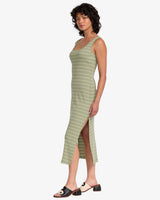 RVCA Dixie Midi Dress - Green Tea