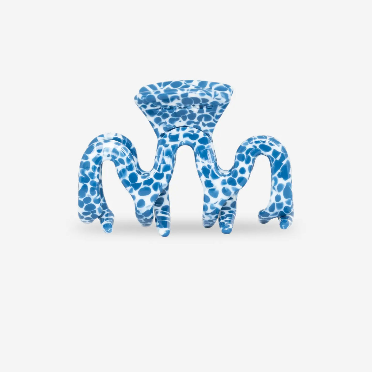 sasstie wave ocean hair clip on a white background